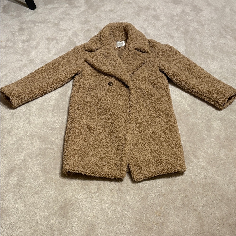 Ever New Brown Teddy Jacket